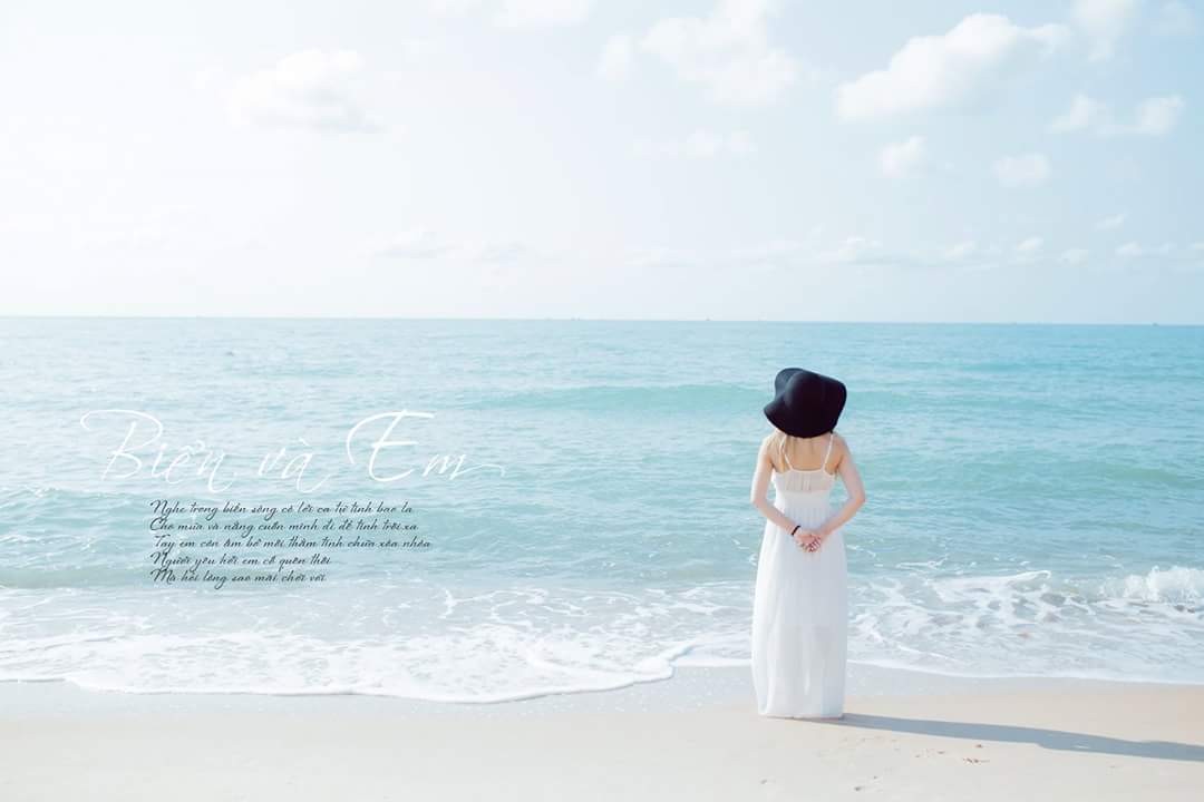 Hướng dẫn blend gam màu tươi sáng nhẹ nhàng về biển của Nguyễn Phi